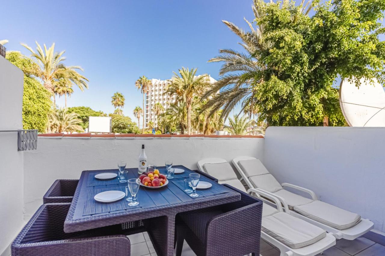 Fantastic Large Studio In Front Of Beach Heated Pool Wifi Arona  Εξωτερικό φωτογραφία
