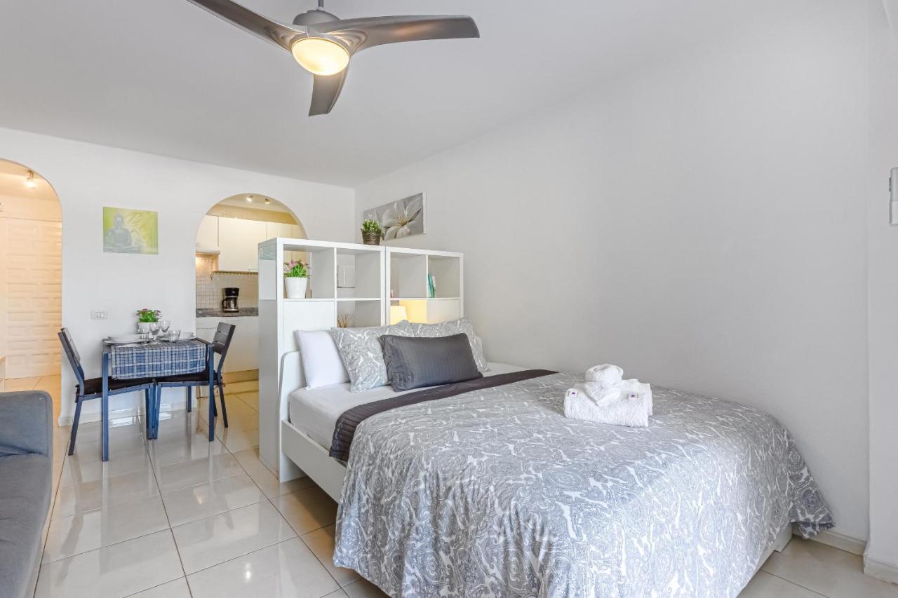 Fantastic Large Studio In Front Of Beach Heated Pool Wifi Arona  Εξωτερικό φωτογραφία