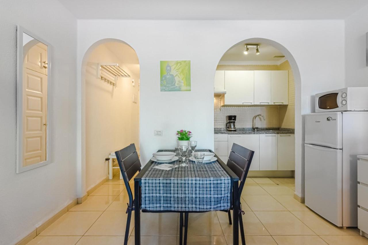 Fantastic Large Studio In Front Of Beach Heated Pool Wifi Arona  Εξωτερικό φωτογραφία