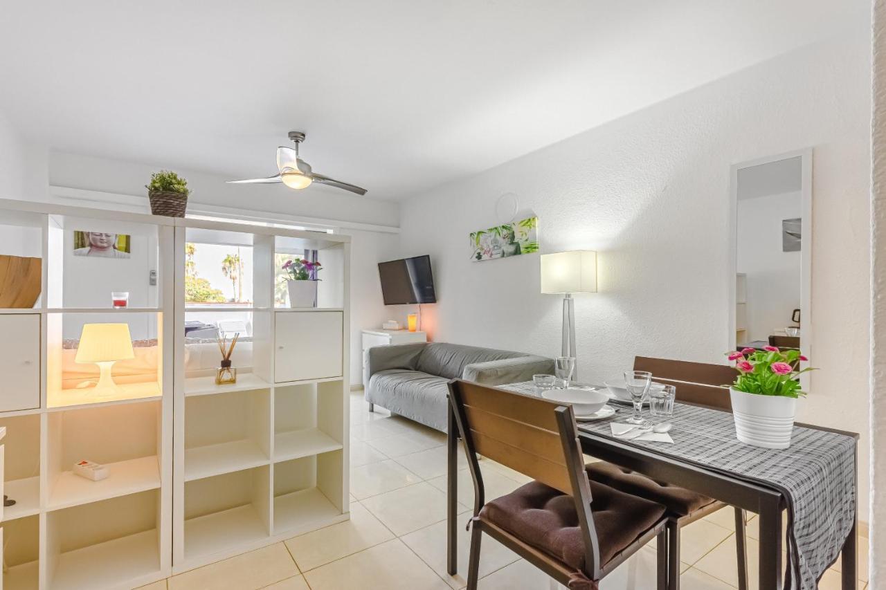 Fantastic Large Studio In Front Of Beach Heated Pool Wifi Arona  Εξωτερικό φωτογραφία