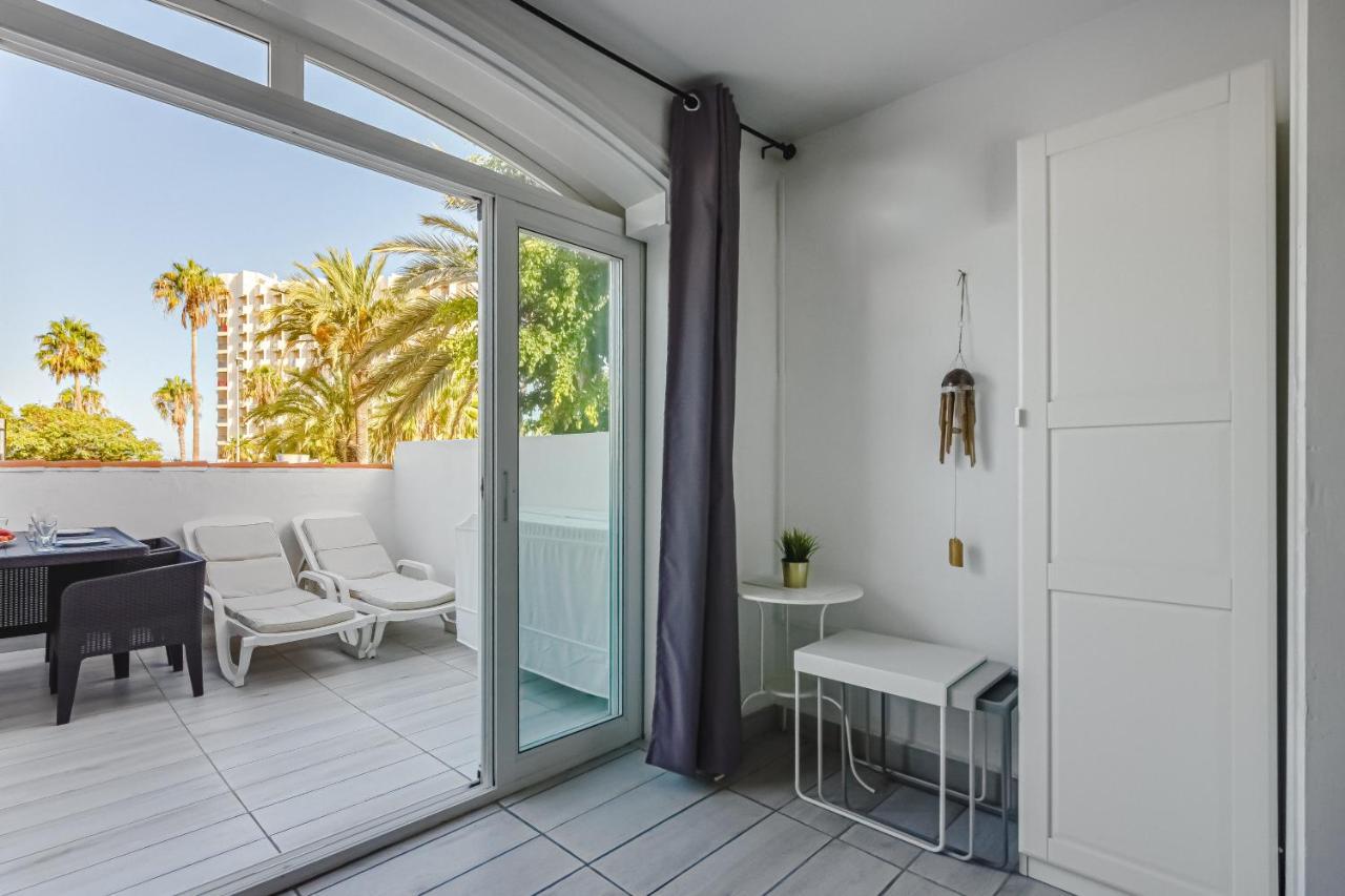 Fantastic Large Studio In Front Of Beach Heated Pool Wifi Arona  Εξωτερικό φωτογραφία